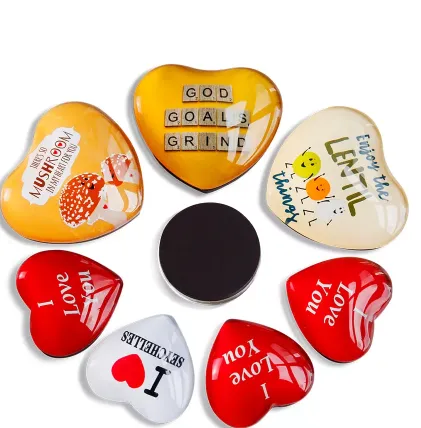  Crystal Glass Fridget Magnets