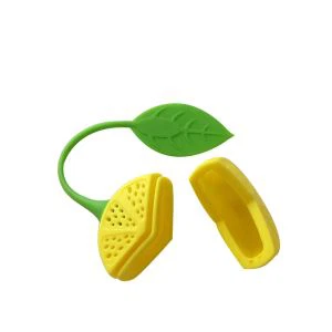 Hot Sale Strawberry Shaped Safe Infuser Silicone Tea Bag