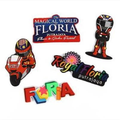 Ornamen Magnet Kulkas 3D PVC Seasion