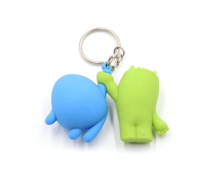 Best Promotional Gift 3d Shaped Soft Pvc Keychain