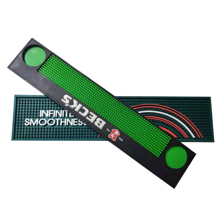 OEM Printing Promotional Soft PVC Bar Runner Mat