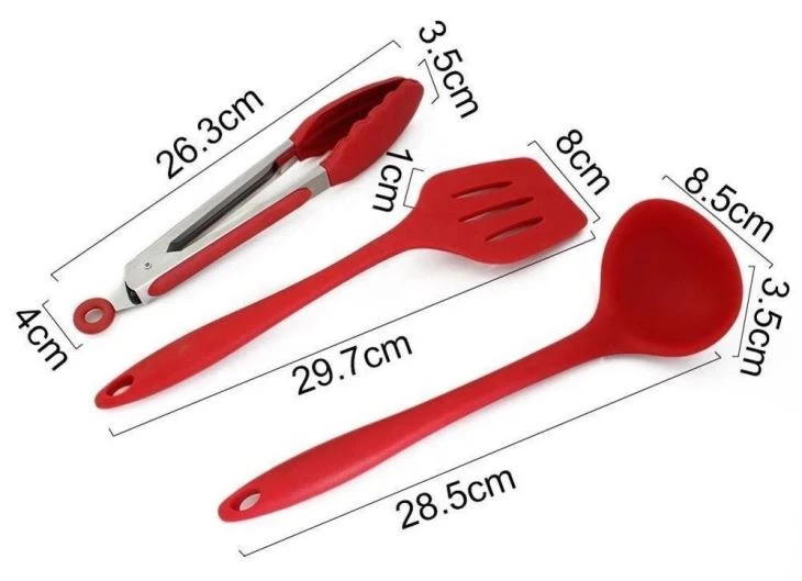 Silicone Kitchen Utensils Set