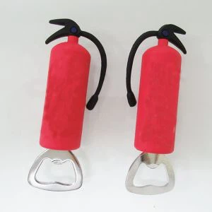 Pembuka Botol PVC Pemadam Api Bentuk 3D