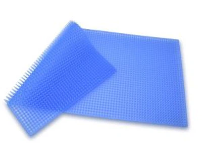 FDA / LFGB Silikon Medis Menggunakan Pin Mat Untuk Dokter