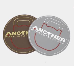 Soft Pvc Timbul 2D Atau 3D Effect Coaster