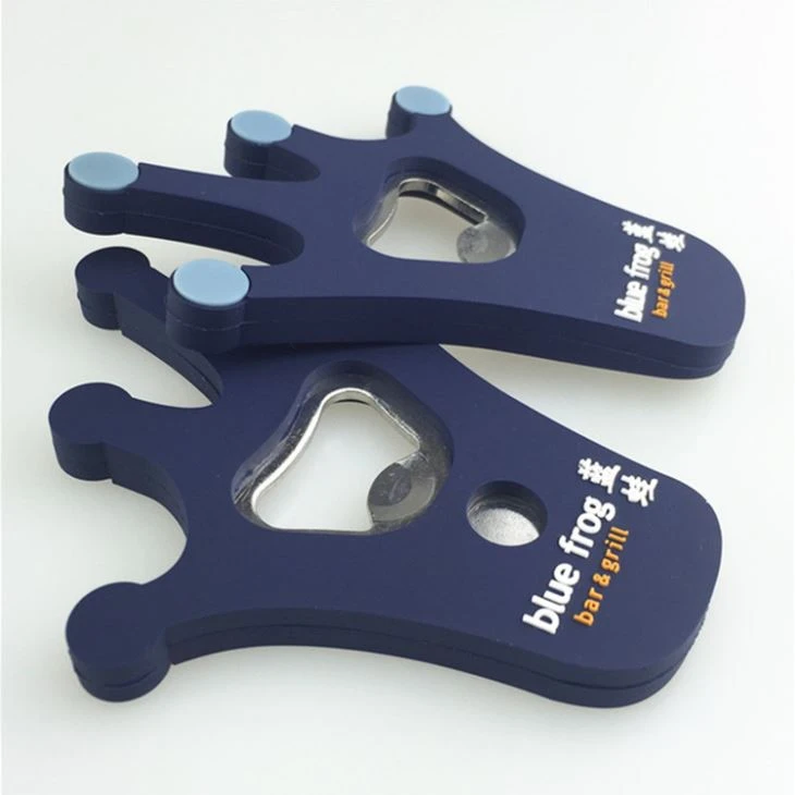 Souvenir Soft PVC Frog Palm Bottle Openers