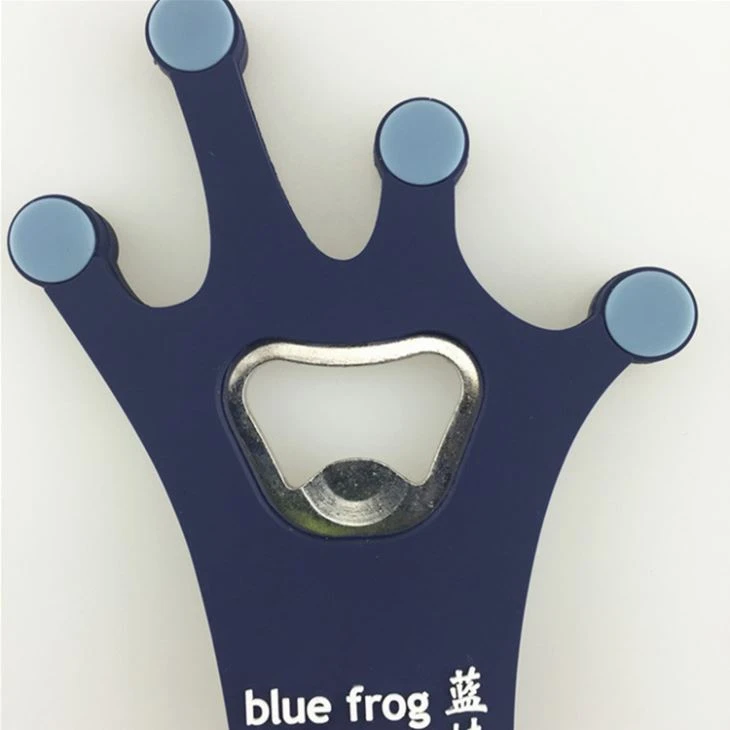 Souvenir Soft PVC Frog Palm Bottle Openers