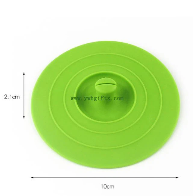 Eco-friendly 100% Food Grade 3D Silicone Cup Cover Lids
