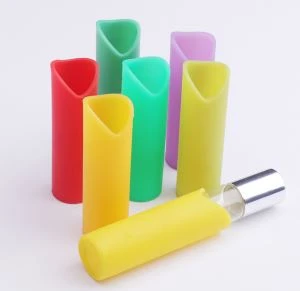 100% Penutup Botol Parfum Silikon Untuk Perjalanan Luar Ruangan