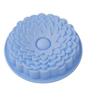 Desain Baru Silicone Sunflower Bentuk Diy Chocolate Cake Mold