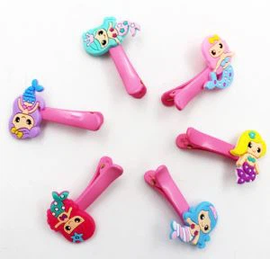 Klip Jepit Rambut PVC Pin Rambut Lembut Untuk Anak Perempuan