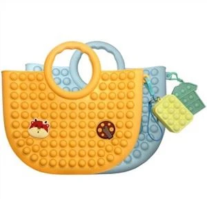Silicone Rodent Control Pioneer Bag Pressure Toy Purse Rodent Control Pioneer Handbag